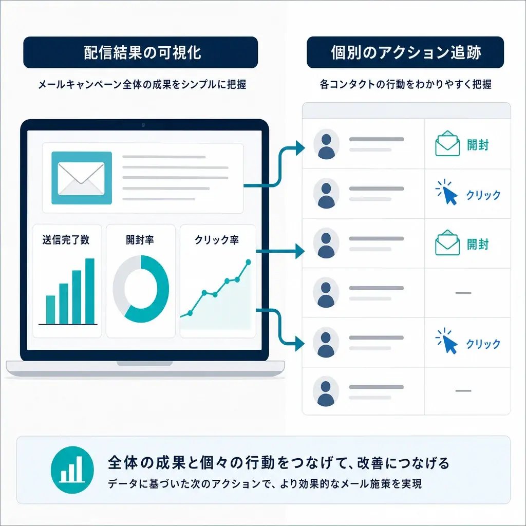 配信結果